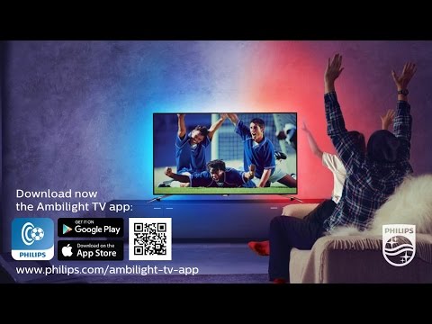 Wave your flag with the Philips Ambilight TV app