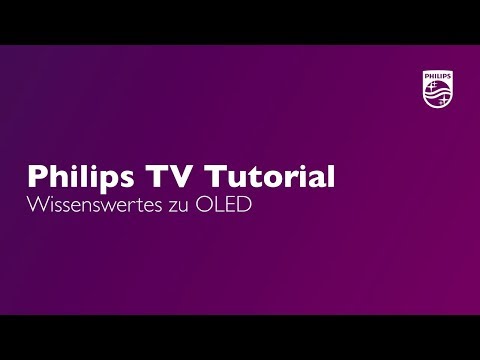 Wissenswertes zu OLED - Philips TV Turorial