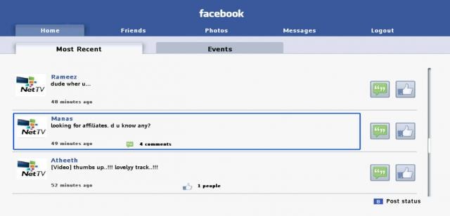 Philips Net TV Facebook Philips Net TV Facebook