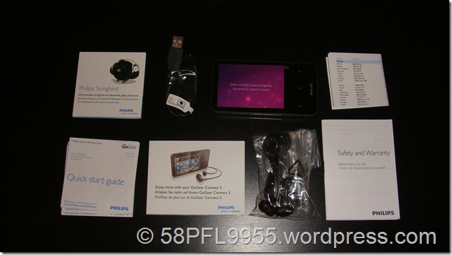 Philips GoGear Connect 3 SA3CNTK/12 Philips GoGear Connect 3 SA3CNTK/12