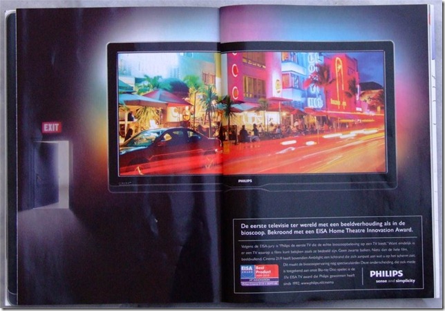 Philips 21:9 Advertisement, Dutch Playboy December 2009