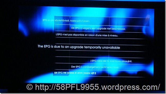 Philips: IP-EPG Upgrade