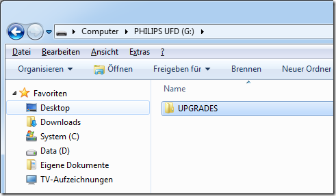 Philips Firmware Update