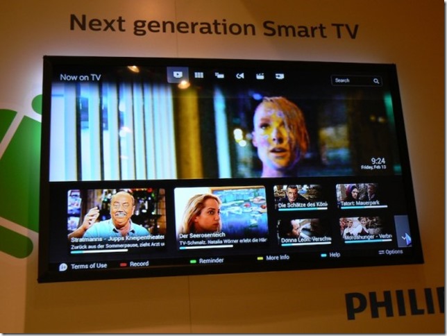 Philips 2014: powered by Android