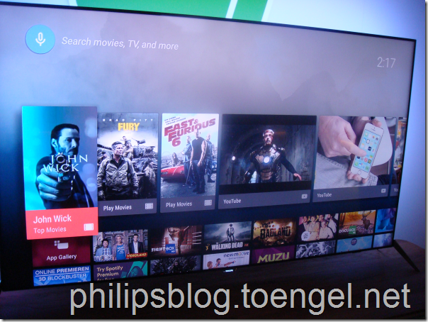 Philips 2015: Android TV