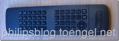 Philips 2015: Remote with Keyboard