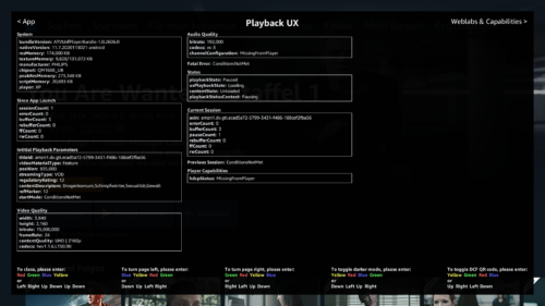 Anleitung: Auflösung und Statistiken in Amazon Prime Video ...