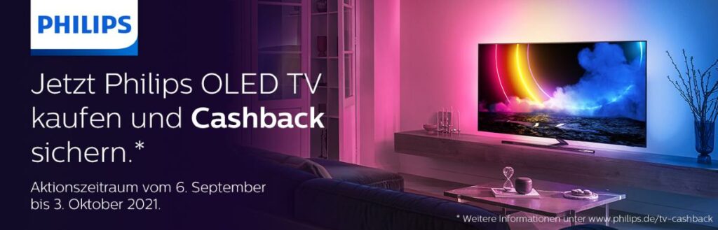 Philips OLED TV Cashback 2021