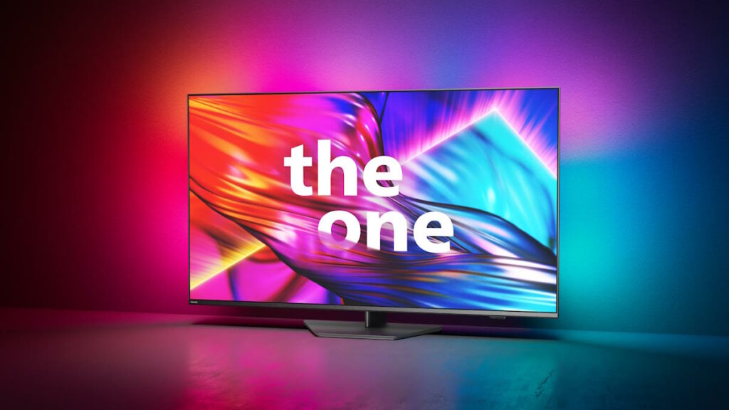 Philips TV 2024 The One Die PUS89x9 Serie Mit Ambilight 3 144 Hz   Philips TV 2024 PUS8909 The One 1024x576 