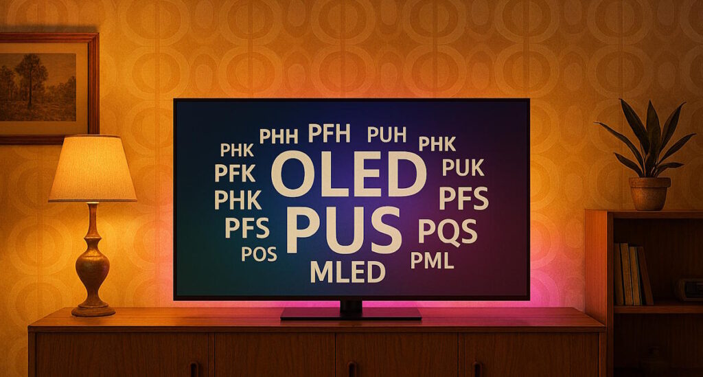 Philips TV: Modellnamen (KI)