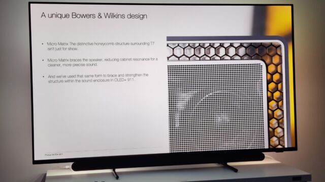 Philips TV 2026: OLED911 - Sound by Bowers & Wilkins Philips TV 2026: OLED911 - Sound by Bowers & Wilkins
